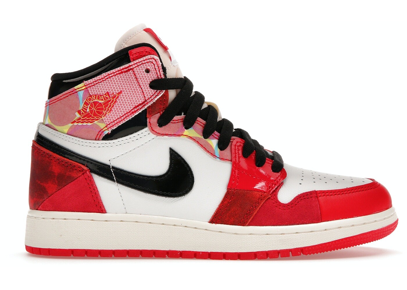 Кроссовки Nike Air Jordan 1 High OG Spider-Man Across the Spider-Verse, белый / красный
Кроссовки Nike Air Jordan 1 High OG Spider-Man Across the Spider-Verse, белый / красный