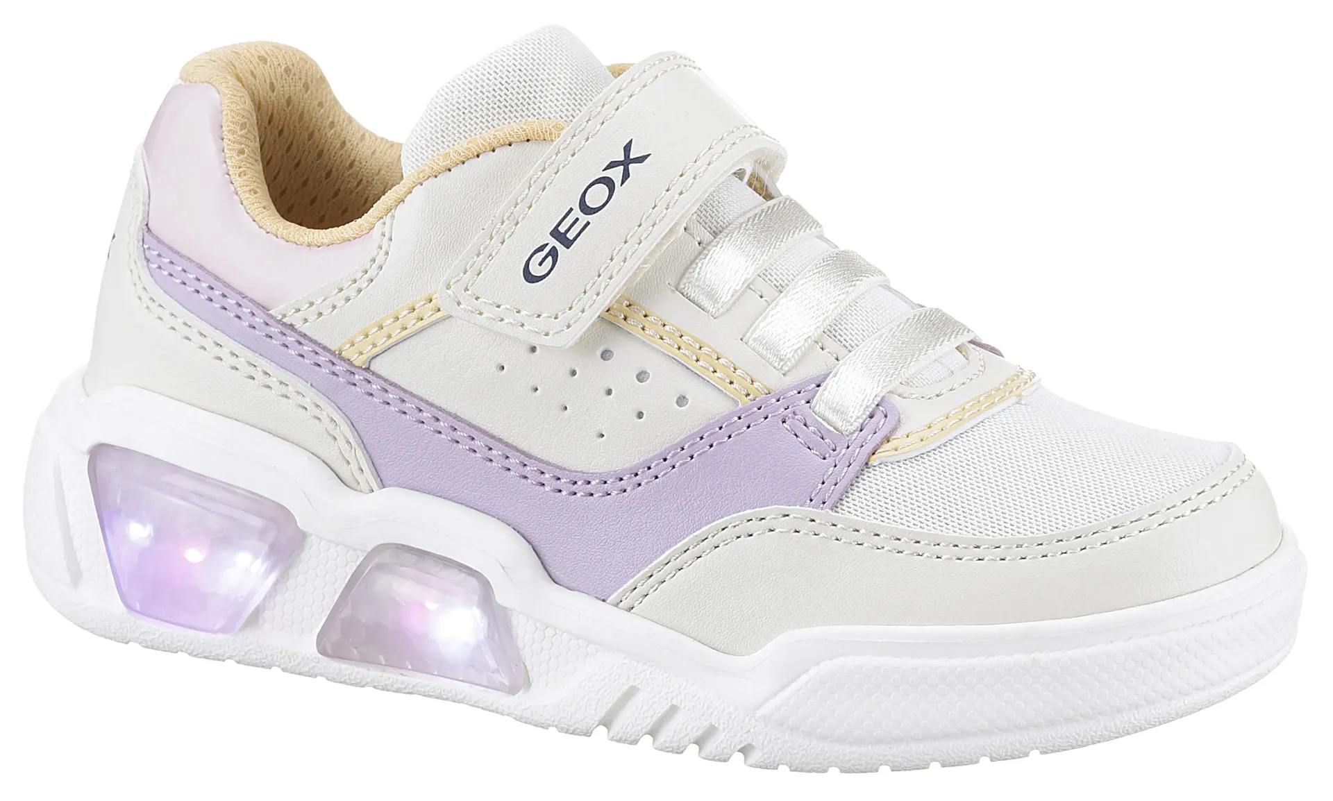 Кроссовки Geox "Blinkschuh J ILLUMINUS GIRL", пастельные тона, повседневная обувь, полуботинки, туфли на шнуровке, фиолетовый
Кроссовки Geox "Blinkschuh J ILLUMINUS GIRL", пастельные тона, повседневная обувь, полуботинки, туфли на шнуровке, фиолетовый