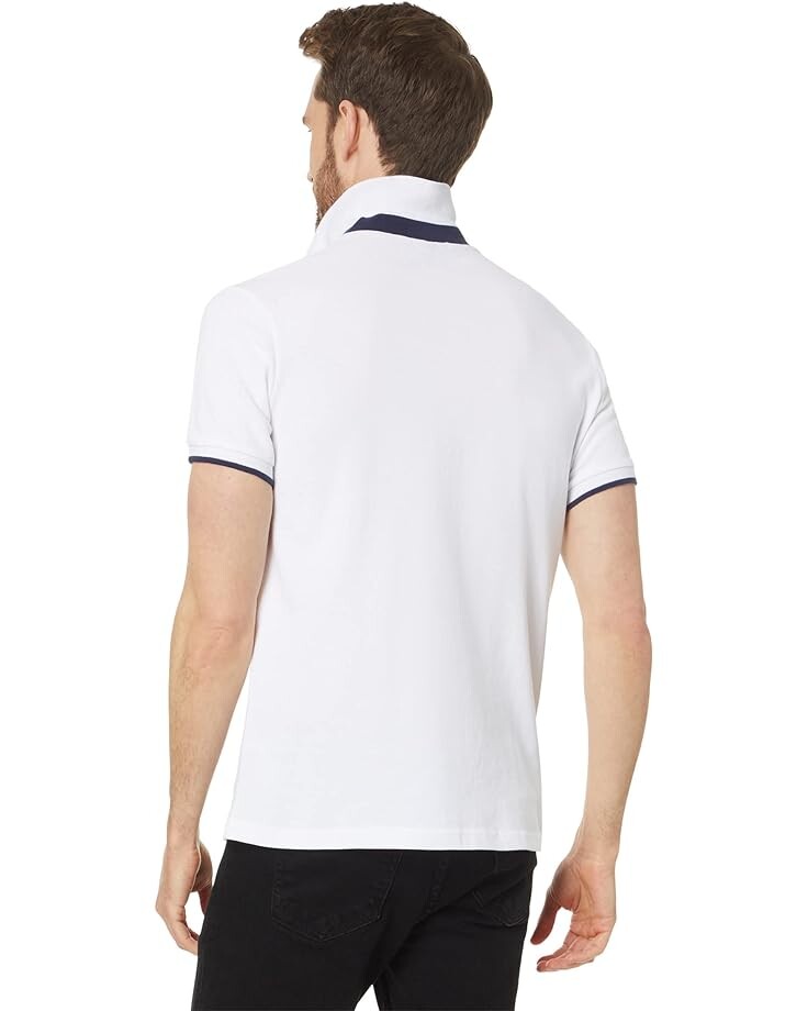 Поло U.S. POLO ASSN. Slim Fit Sash Color-Block Short Sleeve Knit Polo Shirt, белый
Поло U.S. POLO ASSN. Slim Fit Sash Color-Block Short Sleeve Knit Polo Shirt, белый