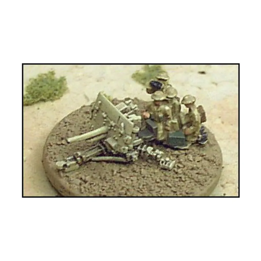 2-фунтовые противотанковые пушки с расчетами и тягачами, WWII Micro Armour - United Kingdom - Self-Propelled and Towed Guns (1:285)
2-фунтовые противотанковые пушки с расчетами и тягачами, WWII Micro Armour - United Kingdom - Self-Propelled and Towed Guns (1:285)