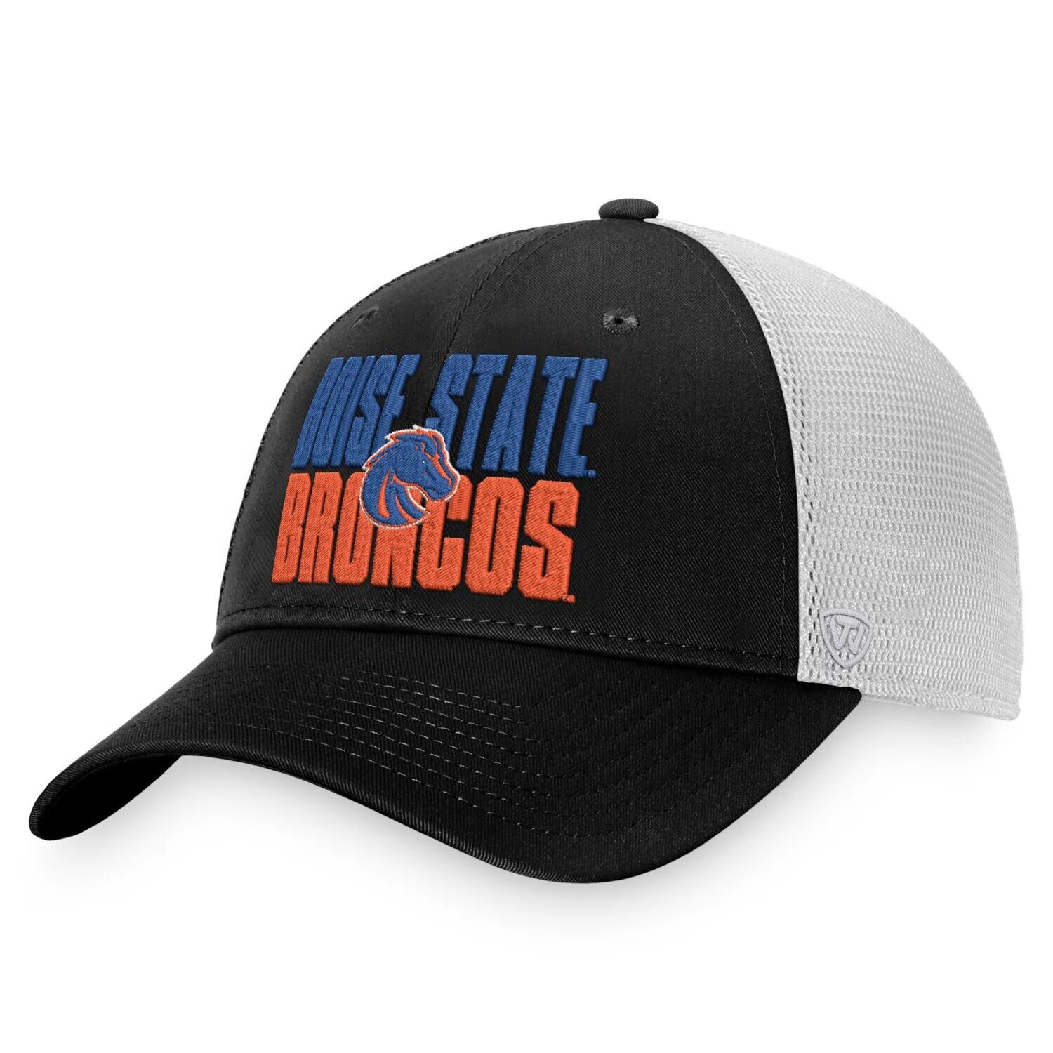 Мужская черно-белая кепка Top of the World Boise State Broncos Stockpile Trucker Snapback
Мужская черно-белая кепка Top of the World Boise State Broncos Stockpile Trucker Snapback