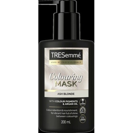 Tresemme Color Mask Пепельный блондин Цветные пигменты и аргановое масло 200 мл, Tresemme
Tresemme Color Mask Пепельный блондин Цветные пигменты и аргановое масло 200 мл, Tresemme