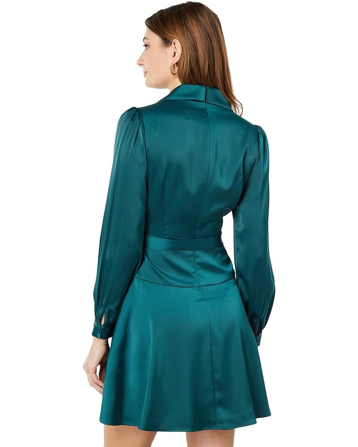 Платье Vince Camuto Crepe Back Satin Long Sleeve Faux Wrap Dress Fit-and-Flare with Self Sash, цвет Hunter
Платье Vince Camuto Crepe Back Satin Long Sleeve Faux Wrap Dress Fit-and-Flare with Self Sash, цвет Hunter