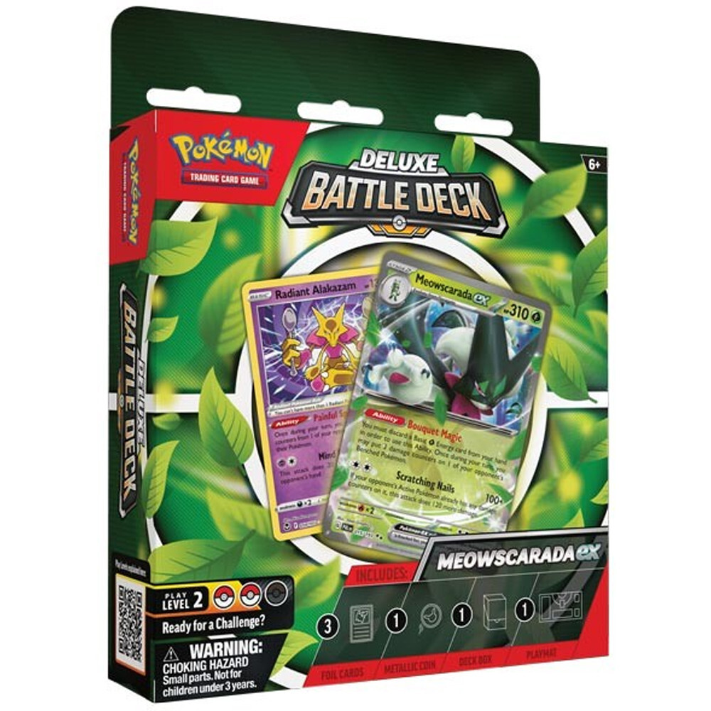 Карточная игра The Pokemon Company Int'l Pokemon TCG: Deluxe Battle Deck - Meowscarada ex
Карточная игра The Pokemon Company Int'l Pokemon TCG: Deluxe Battle Deck - Meowscarada ex