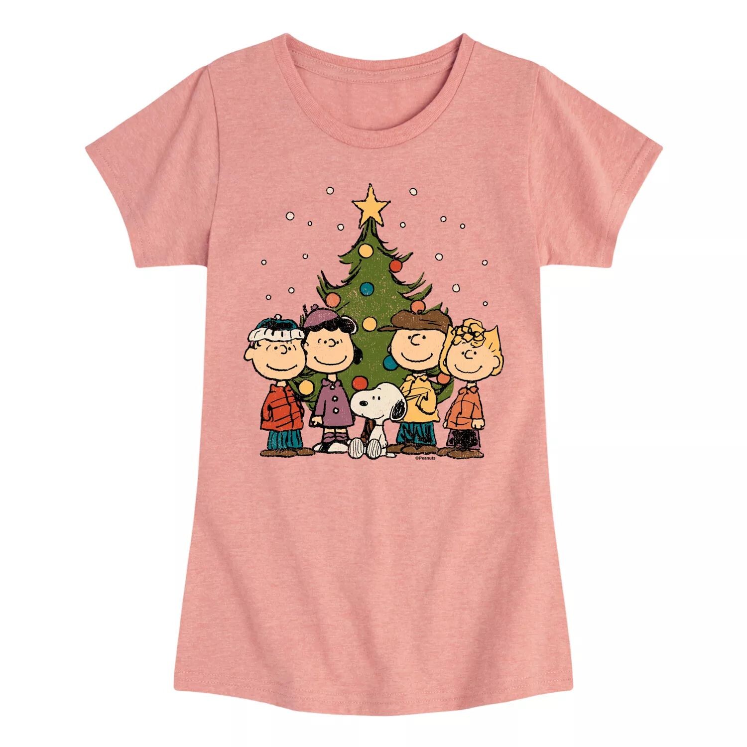 Футболка с рисунком Peanuts Christmas Group для девочек 7–16 лет Licensed Character, розовый
Футболка с рисунком Peanuts Christmas Group для девочек 7–16 лет Licensed Character, розовый