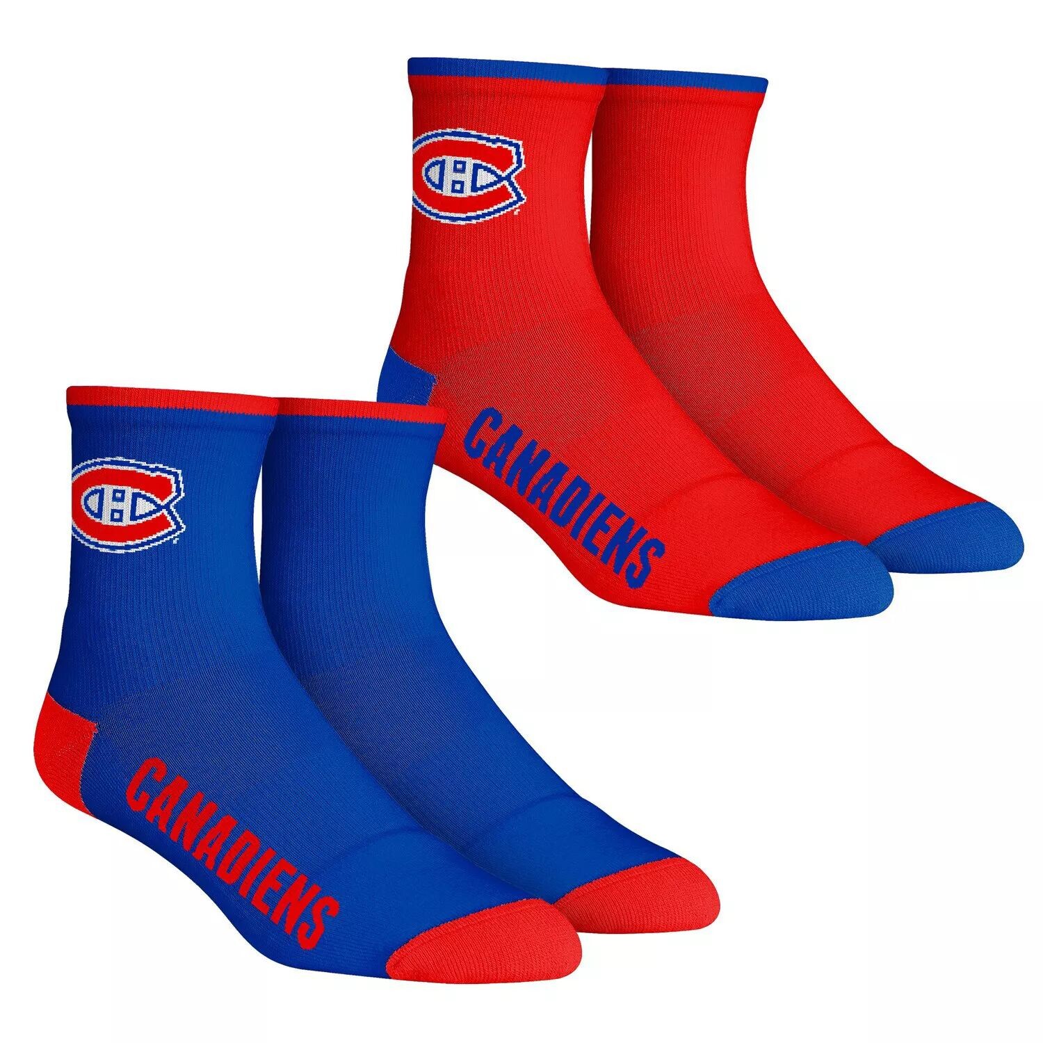 Мужские носки Rock Em Montreal Canadiens Core Team, комплект из 2 носков длиной четверть длины
Мужские носки Rock Em Montreal Canadiens Core Team, комплект из 2 носков длиной четверть длины