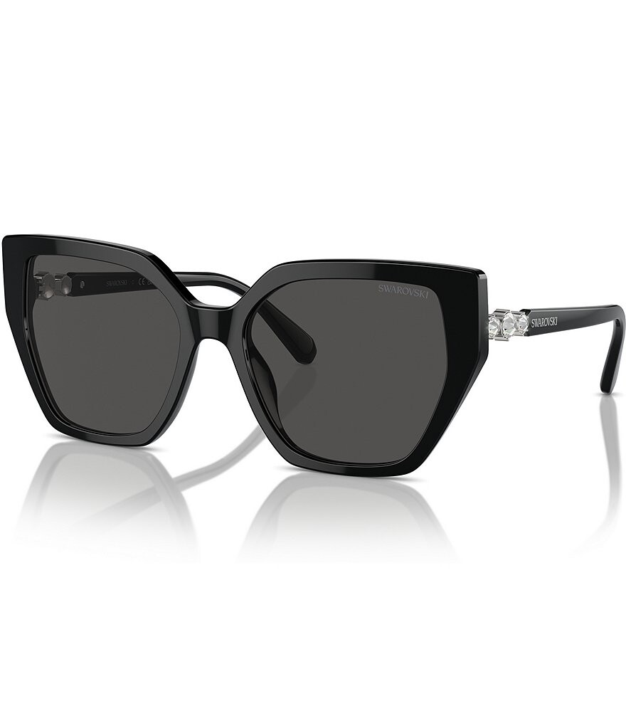 Женские солнцезащитные очки нестандартной формы Swarovski SK6016 56 мм, черный
Женские солнцезащитные очки нестандартной формы Swarovski SK6016 56 мм, черный