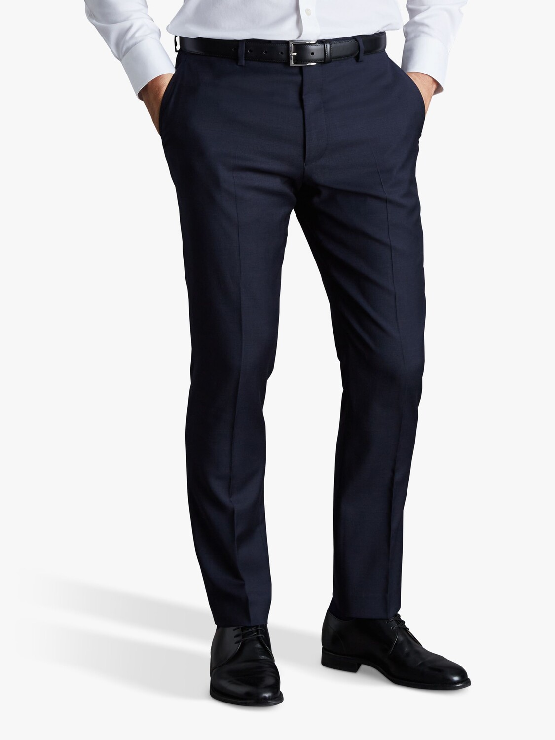 Charles Tyrwhitt Костюмные брюки из натурального эластичного твила, темно-синие, Синий
Charles Tyrwhitt Костюмные брюки из натурального эластичного твила, темно-синие, Синий
