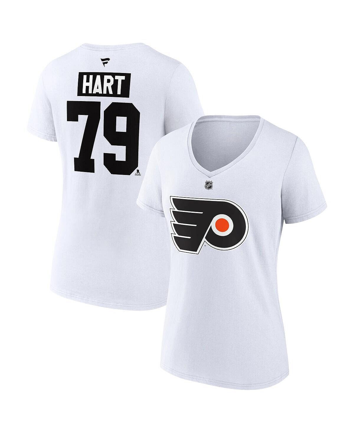 Женская белая футболка с v-образным вырезом с именем и номером Carter Hart Philadelphia Flyers Special Edition 2.0 Fanatics, белый
Женская белая футболка с v-образным вырезом с именем и номером Carter Hart Philadelphia Flyers Special Edition 2.0 Fanatics, белый