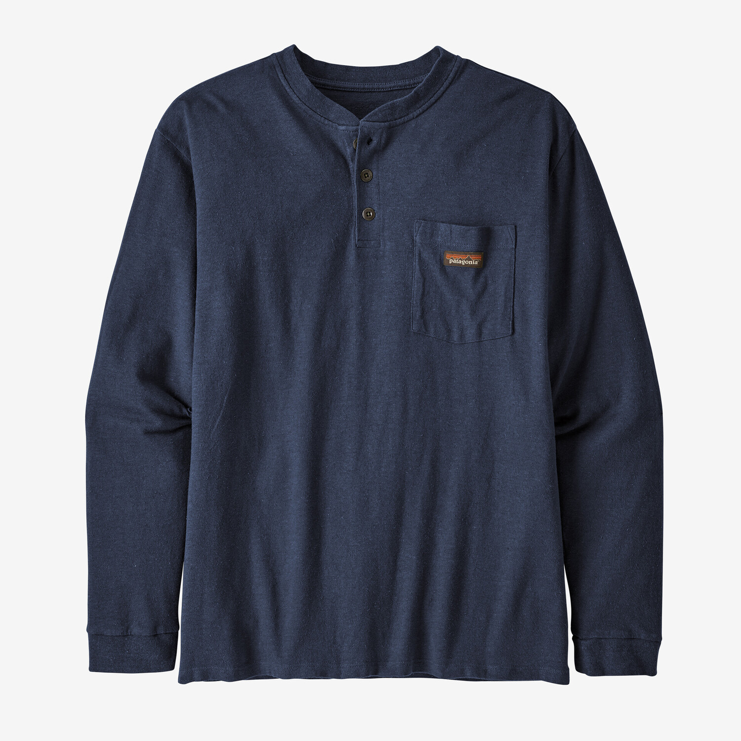 Мужская рабочая футболка Henley с длинными рукавами и карманами Patagonia, новый темно-синий
Мужская рабочая футболка Henley с длинными рукавами и карманами Patagonia, новый темно-синий