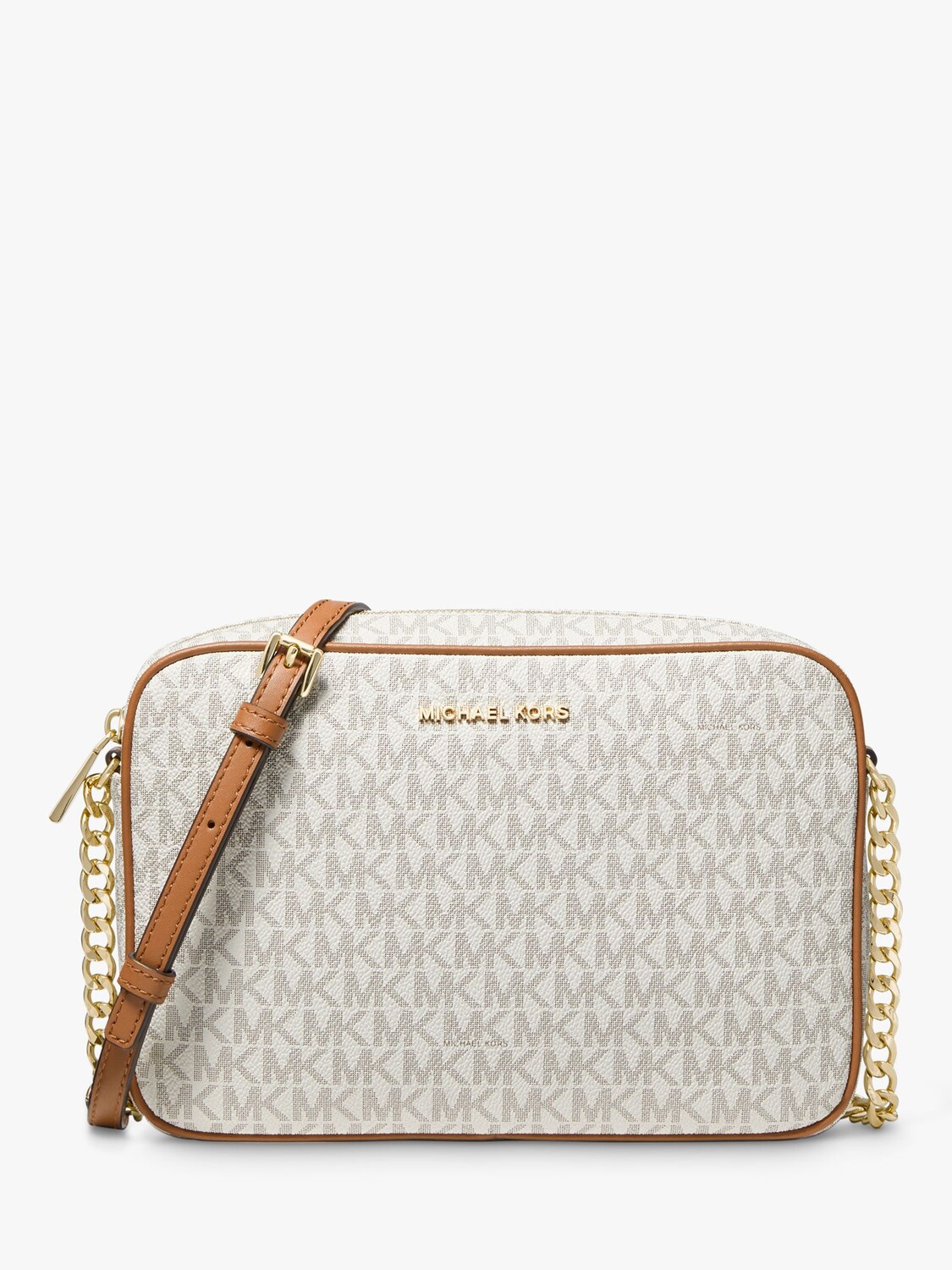 Сумка через плечо MICHAEL Jet Set Travel Signature East/West Michael Kors, ваниль
Сумка через плечо MICHAEL Jet Set Travel Signature East/West Michael Kors, ваниль