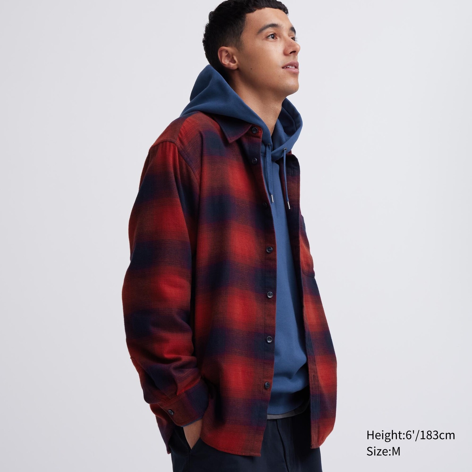 Фланелевая рубашка стандартного кроя в клетку (стандартный воротник) Uniqlo, оранжевый
Фланелевая рубашка стандартного кроя в клетку (стандартный воротник) Uniqlo, оранжевый