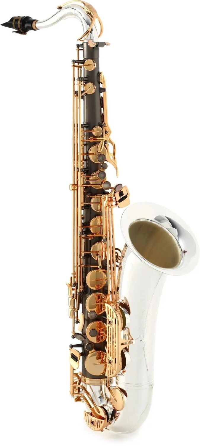 Тенор-саксофон Sax Dakota SDT-XG-606 серии XG — корпус из черного оникса, посеребренные раструб и гриф
Тенор-саксофон Sax Dakota SDT-XG-606 серии XG — корпус из черного оникса, посеребренные раструб и гриф