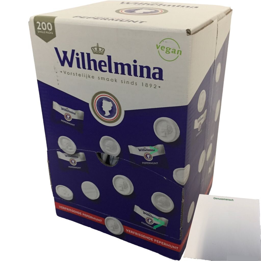 Пастилки Wilhelmina Peppermunt 950г в индивидуальной большой упаковке (мята) + усы блок USY
Пастилки Wilhelmina Peppermunt 950г в индивидуальной большой упаковке (мята) + усы блок USY