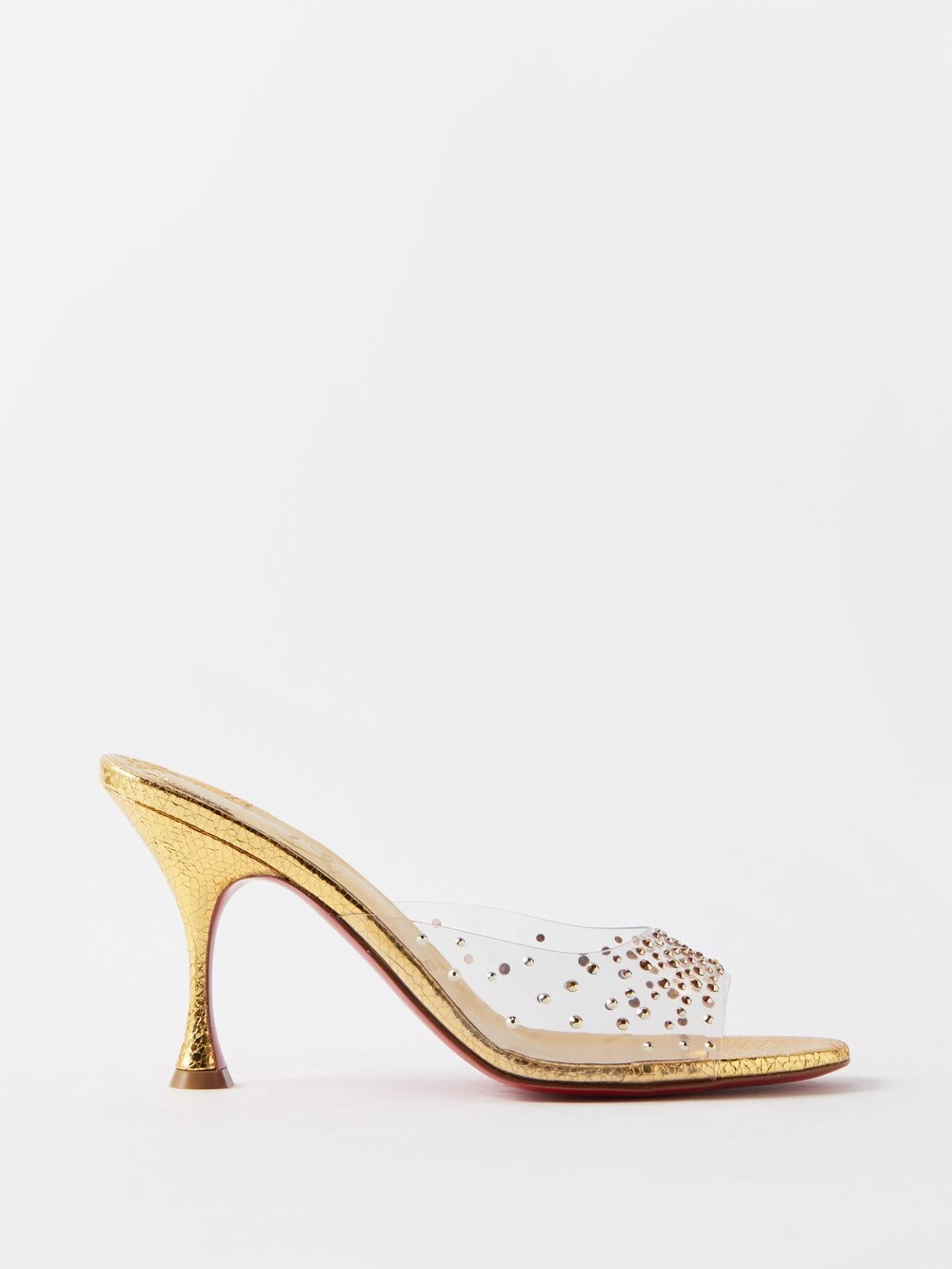 Туфли-мофели degramule 85, украшенные кристаллами Christian Louboutin, золото, Желтый
Туфли-мофели degramule 85, украшенные кристаллами Christian Louboutin, золото, Желтый