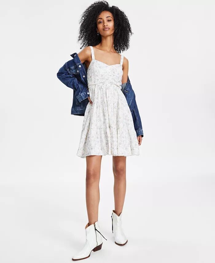 Женское мини-платье с вырезом сердечком и лифом на завязках Lucky Brand, мультиколор
Женское мини-платье с вырезом сердечком и лифом на завязках Lucky Brand, мультиколор