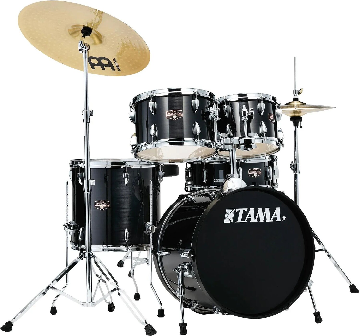 Tama Imperialstar IE58C Комплект из 5 предметов с малым барабаном и тарелками Meinl - Hairline Black
Tama Imperialstar IE58C Комплект из 5 предметов с малым барабаном и тарелками Meinl - Hairline Black
