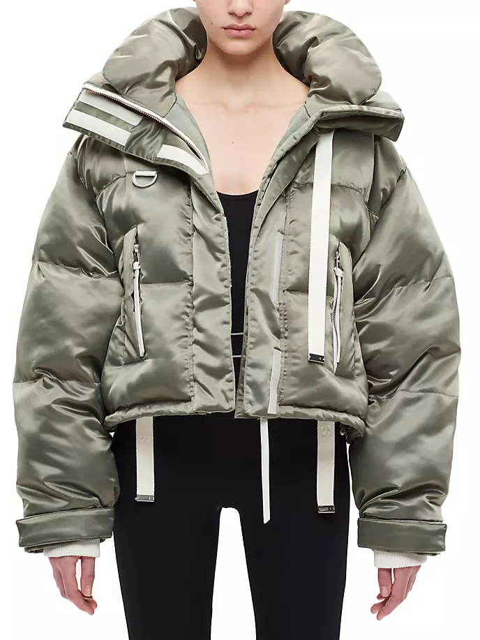 Атласная укороченная куртка-пуховик Willow Ama Shoreditch Ski Club, цвет steel green
Атласная укороченная куртка-пуховик Willow Ama Shoreditch Ski Club, цвет steel green