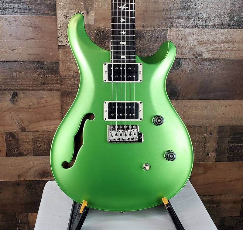 Электрогитара PRS CE 24 Semi-Hollow, Custom Color, Satin Metallic Lime, Gig Bag, Free Ship, 430
Электрогитара PRS CE 24 Semi-Hollow, Custom Color, Satin Metallic Lime, Gig Bag, Free Ship, 430