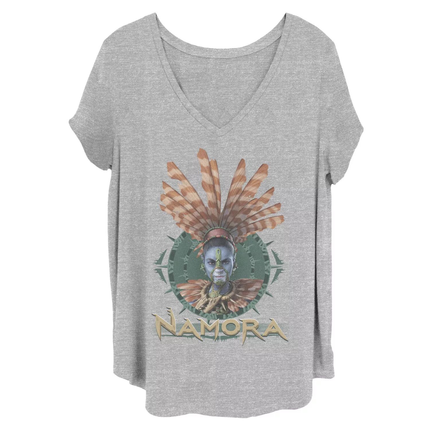 Футболка Juniors Plus Marvel Black Panther Wakanda Forever Namora Face Fin Crown Licensed Character
Футболка Juniors Plus Marvel Black Panther Wakanda Forever Namora Face Fin Crown Licensed Character