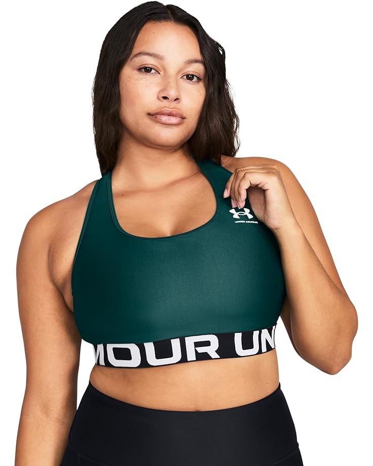 Спортивный бюстгальтер Under Armour HeatGear Authentics Mid Impact Branded, цвет Hydro Teal/White
Спортивный бюстгальтер Under Armour HeatGear Authentics Mid Impact Branded, цвет Hydro Teal/White