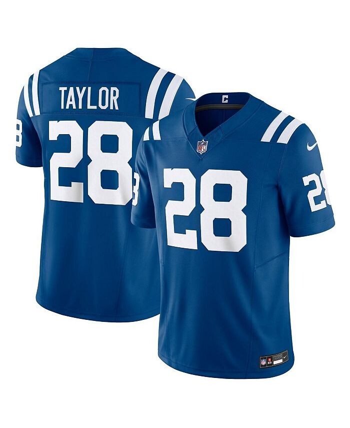 Мужское джерси Jonathan Taylor Royal Indianapolis Colts Vapor FUSE Limited Nike, синий
Мужское джерси Jonathan Taylor Royal Indianapolis Colts Vapor FUSE Limited Nike, синий