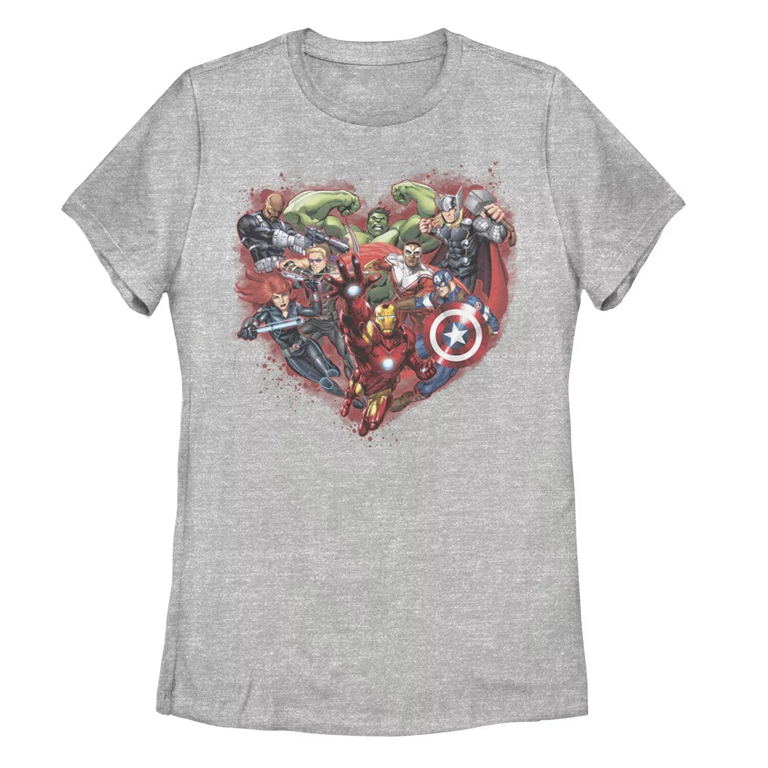 Футболка на День святого Валентина для юниоров Marvel Avengers Heart Group Shot Licensed Character
Футболка на День святого Валентина для юниоров Marvel Avengers Heart Group Shot Licensed Character