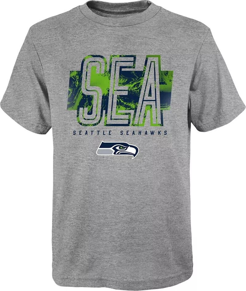Серая футболка с аббревиатурой Nfl Team Apparel Team для мальчиков Seattle Seahawks
Серая футболка с аббревиатурой Nfl Team Apparel Team для мальчиков Seattle Seahawks