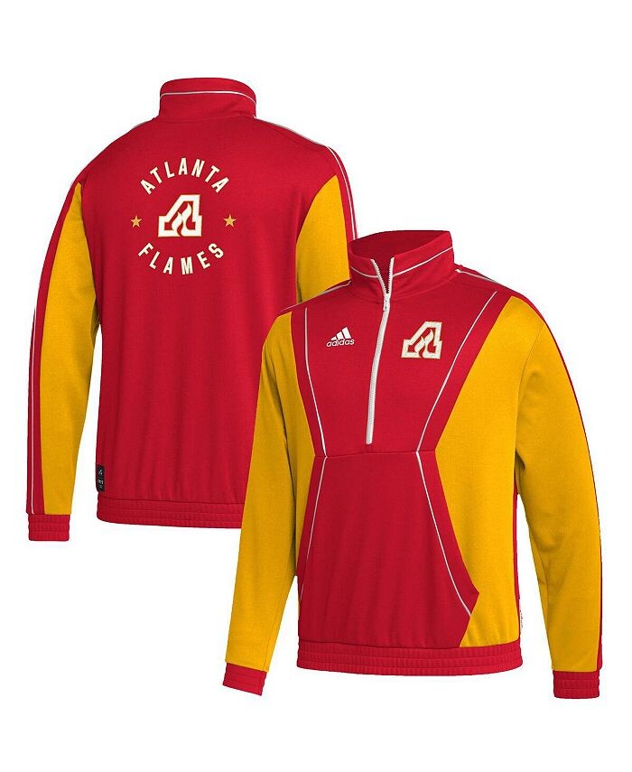 Мужская красная куртка Atlanta Flames Team Classics с молнией до половины adidas, красный
Мужская красная куртка Atlanta Flames Team Classics с молнией до половины adidas, красный
