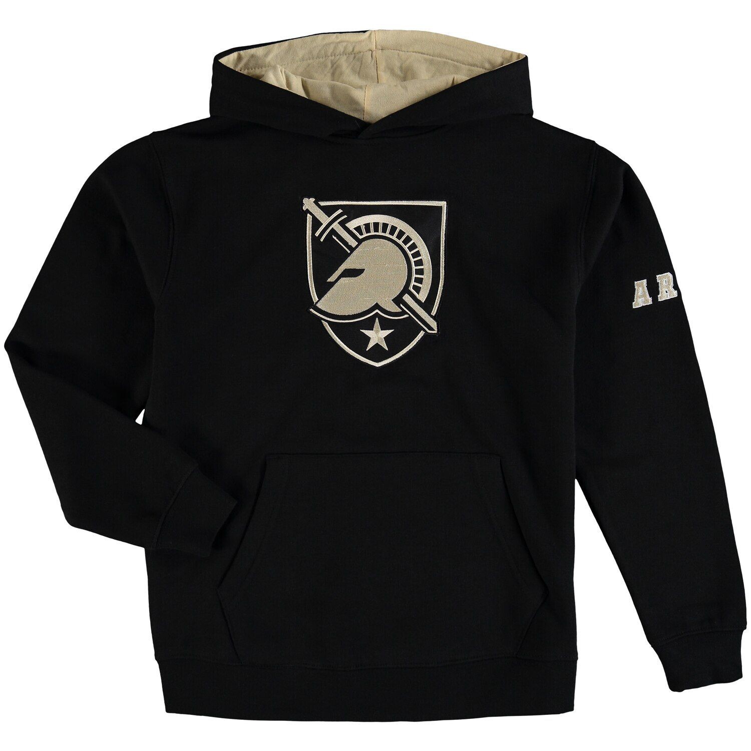 Молодежный пуловер с капюшоном и большим логотипом Black Army Black Knights Unbranded
Молодежный пуловер с капюшоном и большим логотипом Black Army Black Knights Unbranded