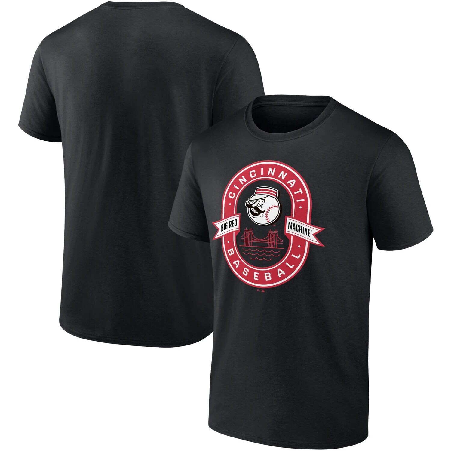 Мужская черная футболка с логотипом Fanatics Cincinnati Reds Cooperstown Collection Iconic Glory Bound, Черный
Мужская черная футболка с логотипом Fanatics Cincinnati Reds Cooperstown Collection Iconic Glory Bound, Черный