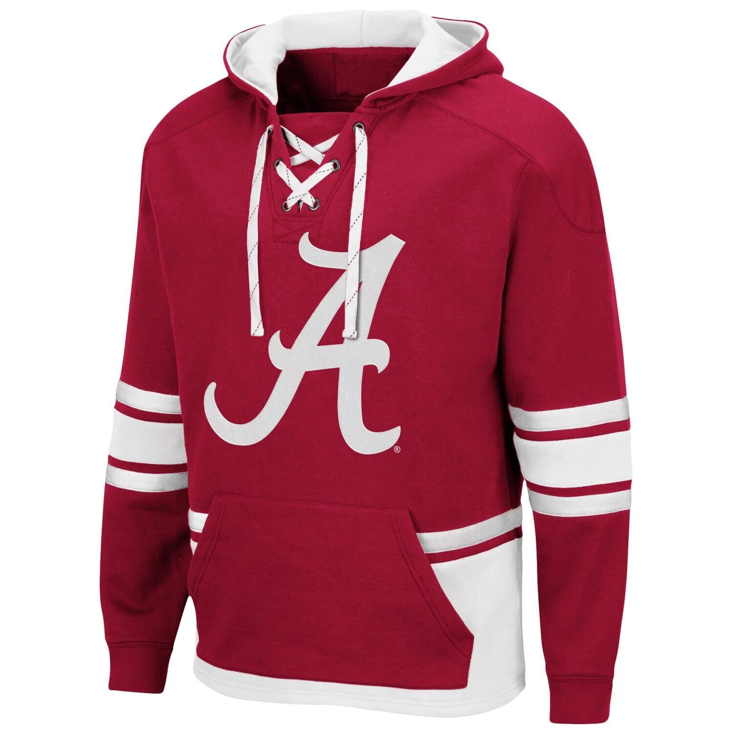 Мужской пуловер с капюшоном Crimson Alabama Crimson Tide на шнуровке 3.0 Colosseum
Мужской пуловер с капюшоном Crimson Alabama Crimson Tide на шнуровке 3.0 Colosseum