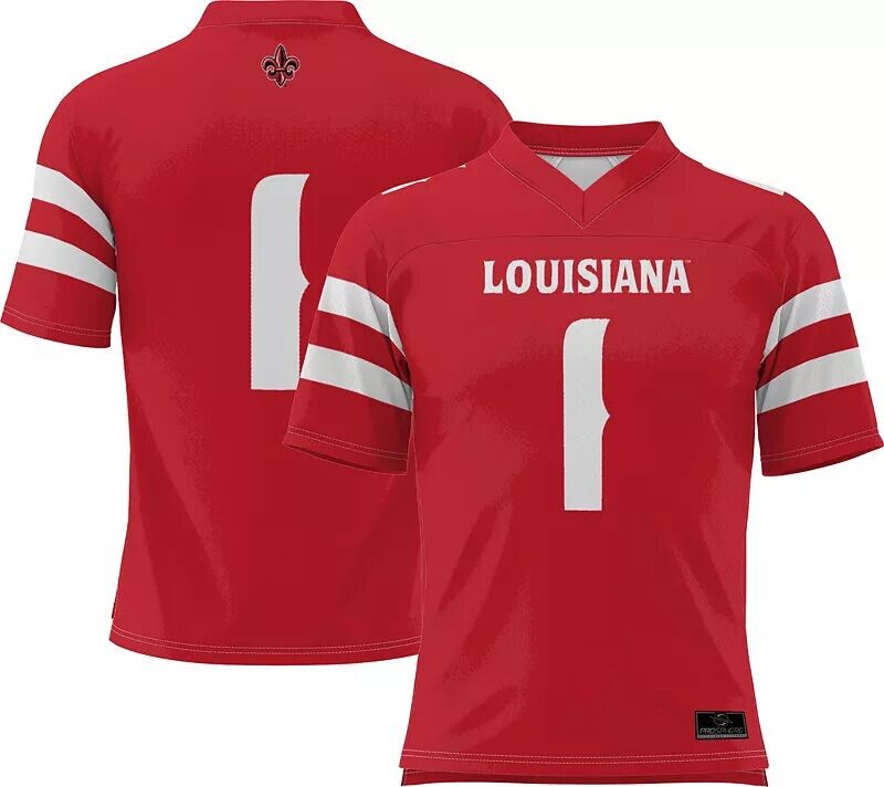 Мужское красное сублимированное футбольное джерси Prosphere Louisiana-Lafayette Ragin' Cajuns #1 #1
Мужское красное сублимированное футбольное джерси Prosphere Louisiana-Lafayette Ragin' Cajuns #1 #1