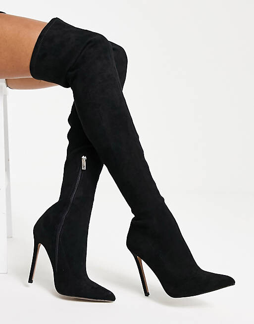 Черные микро-ботинки на каблуке ASOS DESIGN Koko, Черный
Черные микро-ботинки на каблуке ASOS DESIGN Koko, Черный