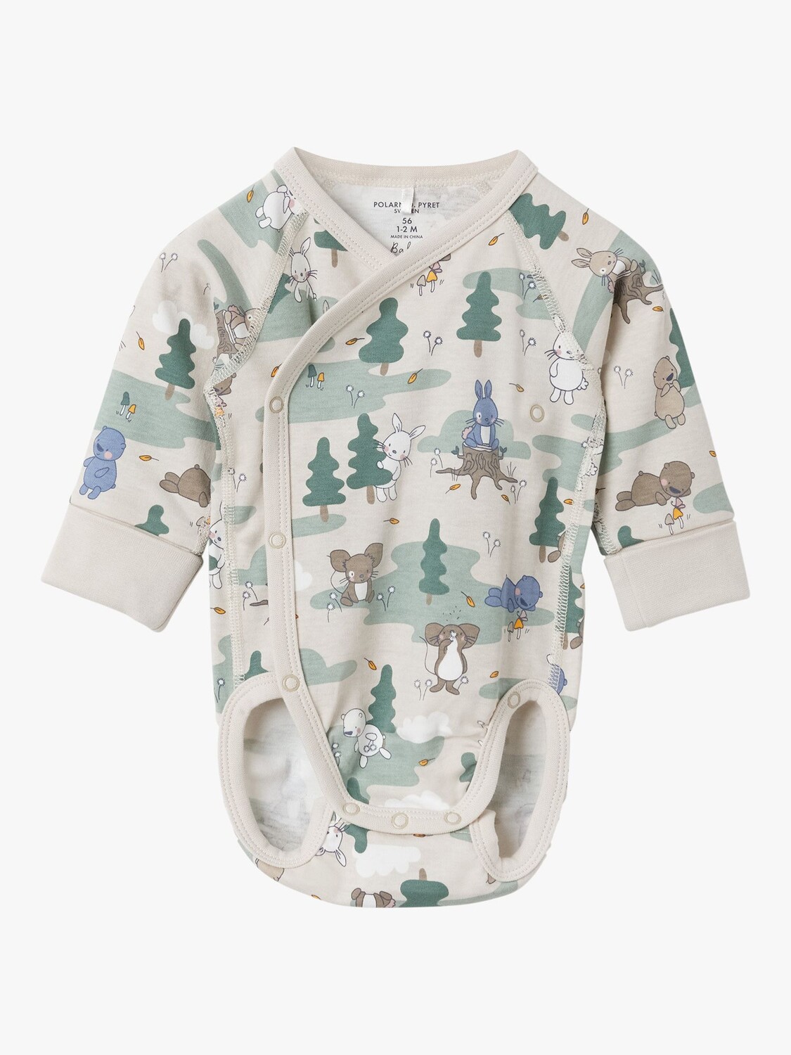 Боди Polarn O. Pyret Baby из органического хлопка с запахом и лесным принтом, натуральный цвет
Боди Polarn O. Pyret Baby из органического хлопка с запахом и лесным принтом, натуральный цвет