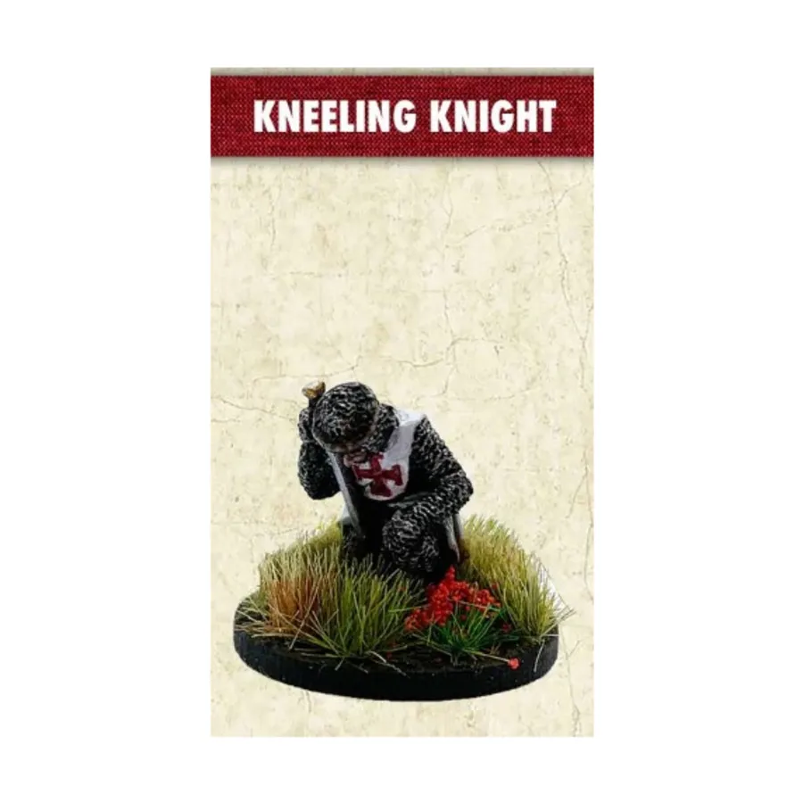 Коленопреклоненный рыцарь, Historical Miniatures (28mm) (Footsore Miniatures & Games)
Коленопреклоненный рыцарь, Historical Miniatures (28mm) (Footsore Miniatures & Games)