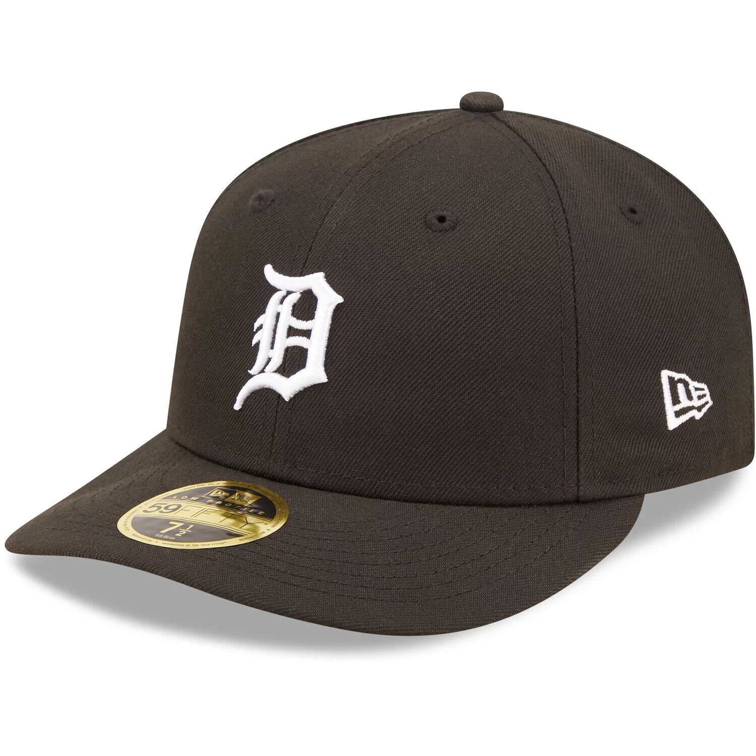 Мужская облегающая шляпа New Era Detroit Tigers черно-белая с низким профилем 59FIFTY
Мужская облегающая шляпа New Era Detroit Tigers черно-белая с низким профилем 59FIFTY