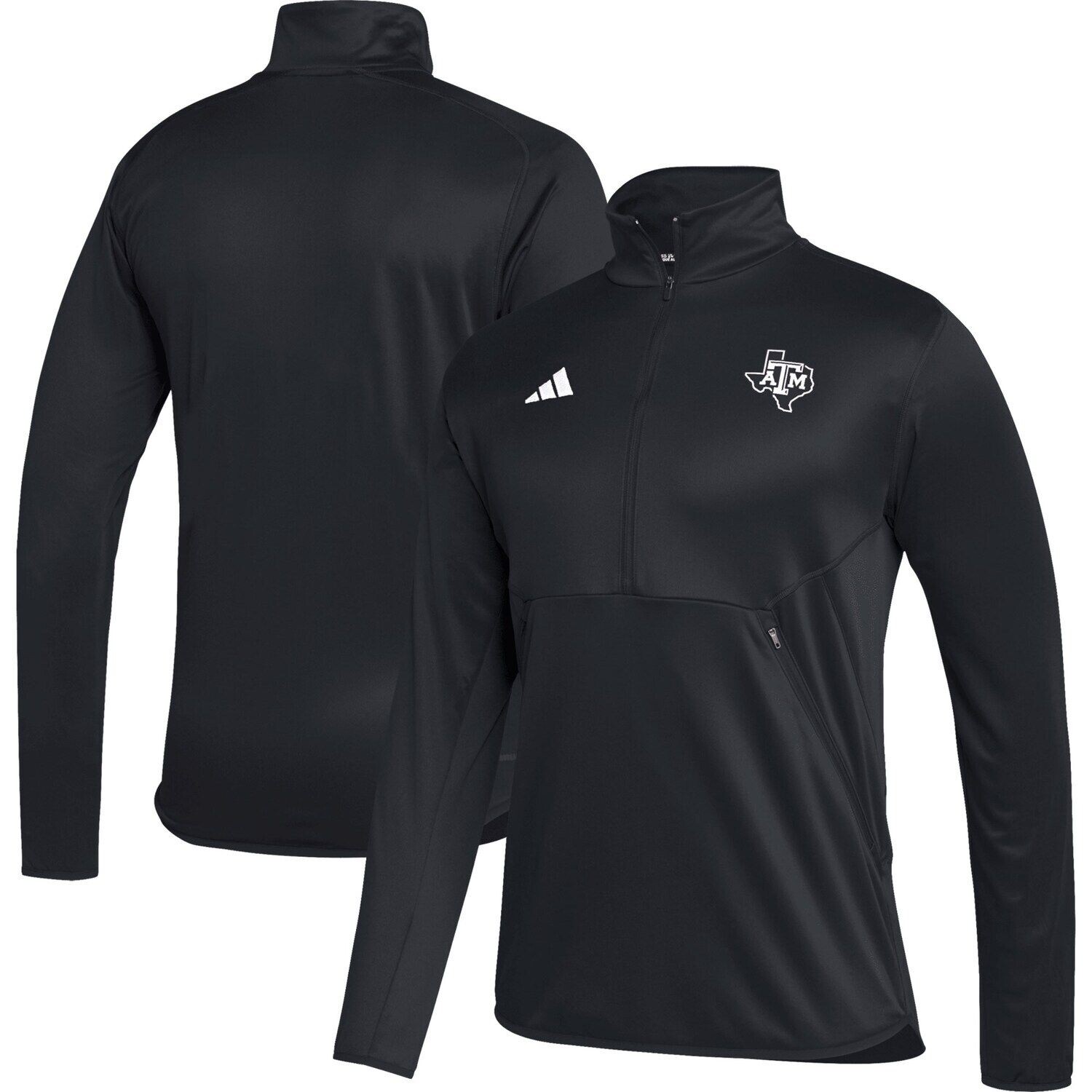 Мужская черная футболка Texas A&M Aggies 2023 с полумолнией сбоку AEROREADY adidas, Черный
Мужская черная футболка Texas A&M Aggies 2023 с полумолнией сбоку AEROREADY adidas, Черный