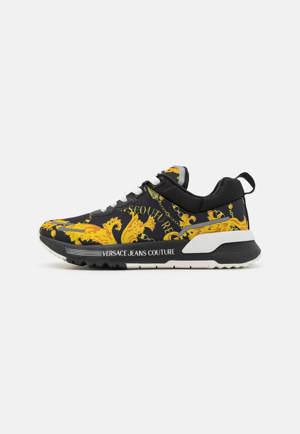 Низкие кроссовки FONDO DYNAMIC SHOES Versace Jeans Couture, черный/золотой
Низкие кроссовки FONDO DYNAMIC SHOES Versace Jeans Couture, черный/золотой