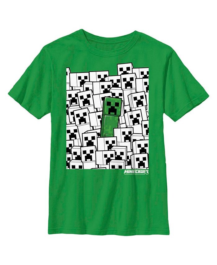 Белая детская футболка Minecraft Stand Out Creeper для мальчиков Microsoft, зеленый
Белая детская футболка Minecraft Stand Out Creeper для мальчиков Microsoft, зеленый