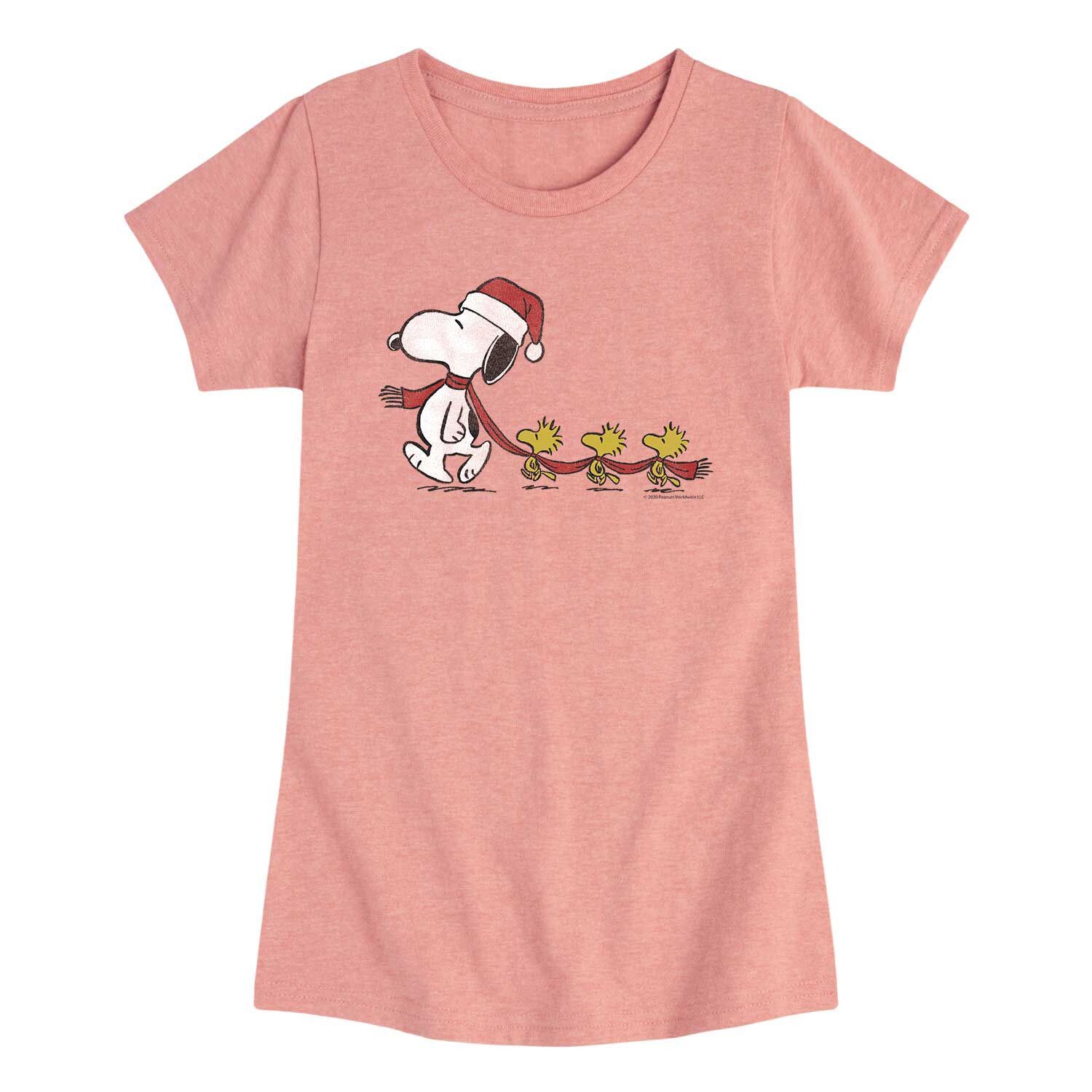 Футболка Peanuts Holiday Line Up с графическим рисунком для девочек 7–16 лет Licensed Character
Футболка Peanuts Holiday Line Up с графическим рисунком для девочек 7–16 лет Licensed Character