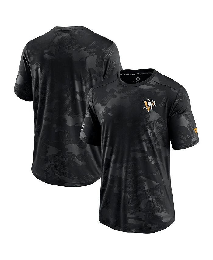 Мужская черная фирменная камуфляжная футболка Pittsburgh Penguins Authentic Pro Locker Room Fanatics, черный
Мужская черная фирменная камуфляжная футболка Pittsburgh Penguins Authentic Pro Locker Room Fanatics, черный