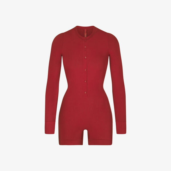 Комбинезон Henley из эластичной ткани на пуговицах с длинными рукавами Skims, цвет brick
Комбинезон Henley из эластичной ткани на пуговицах с длинными рукавами Skims, цвет brick