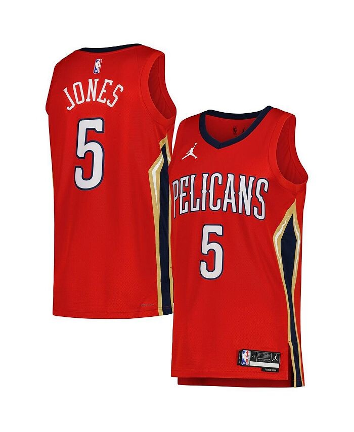 Мужской бренд Herbert Jones Red New Orleans Pelicans 2022/23 Реплика Джерси Swingman - Statement Edition Jordan, красный
Мужской бренд Herbert Jones Red New Orleans Pelicans 2022/23 Реплика Джерси Swingman - Statement Edition Jordan, красный