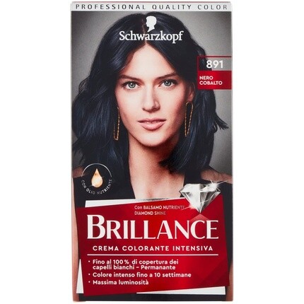 Schwarzkopf Brillance Couture Collection Перманентная краска для седых волос 891 Кобальт Черный Светло-русый Henkel Italy
Schwarzkopf Brillance Couture Collection Перманентная краска для седых волос 891 Кобальт Черный Светло-русый Henkel Italy