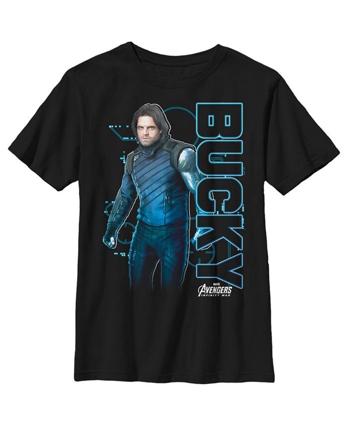 Детская футболка Bucky Tech Мстители: Война бесконечности для мальчика Marvel, черный
Детская футболка Bucky Tech Мстители: Война бесконечности для мальчика Marvel, черный