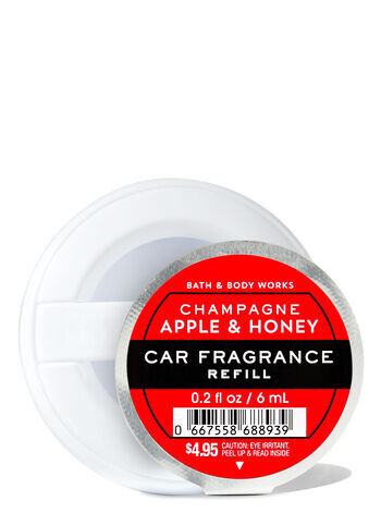 Ароматизатор для автомобиля Champagne Apple & Honey, 0.2 fl oz / 6 mL, Bath and Body Works
Ароматизатор для автомобиля Champagne Apple & Honey, 0.2 fl oz / 6 mL, Bath and Body Works