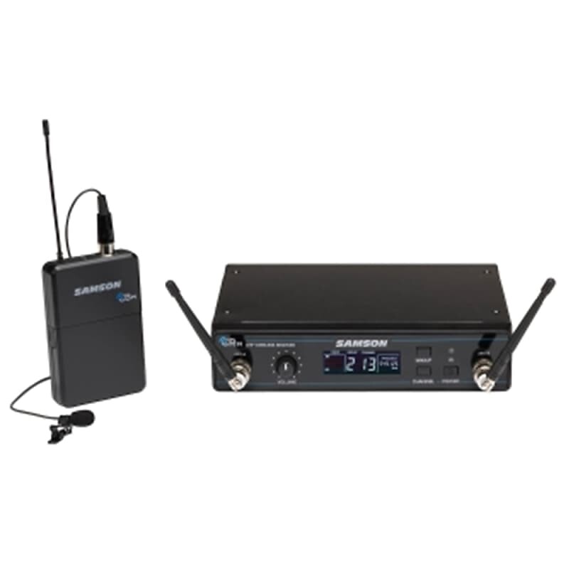 Микрофон Samson Concert 99 Frequency-Agile UHF Wireless Lavalier Mic Presentation System - D Band (542–566 MHz)
Микрофон Samson Concert 99 Frequency-Agile UHF Wireless Lavalier Mic Presentation System - D Band (542–566 MHz)