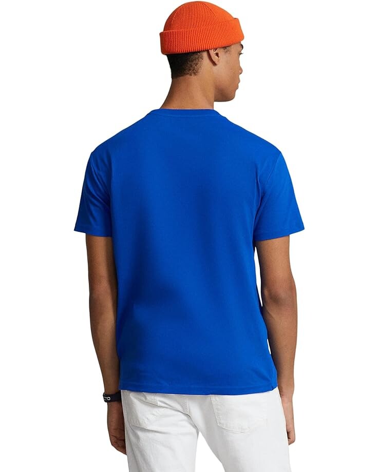 Футболка Polo Ralph Lauren Classic Fit Logo Jersey Short Sleeve T-Shirt, цвет Sapphire Star
Футболка Polo Ralph Lauren Classic Fit Logo Jersey Short Sleeve T-Shirt, цвет Sapphire Star