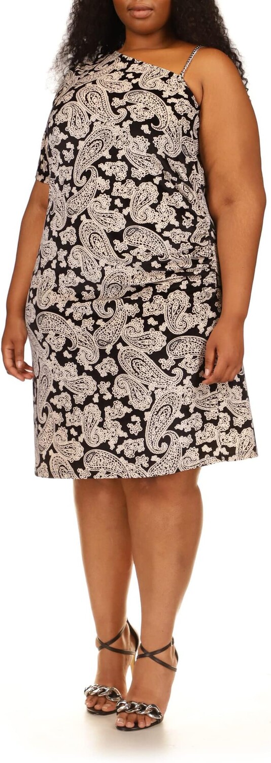 Платье Plus Size Paisley Velvet One Shoulder Mini MICHAEL Michael Kors, цвет Bone
Платье Plus Size Paisley Velvet One Shoulder Mini MICHAEL Michael Kors, цвет Bone